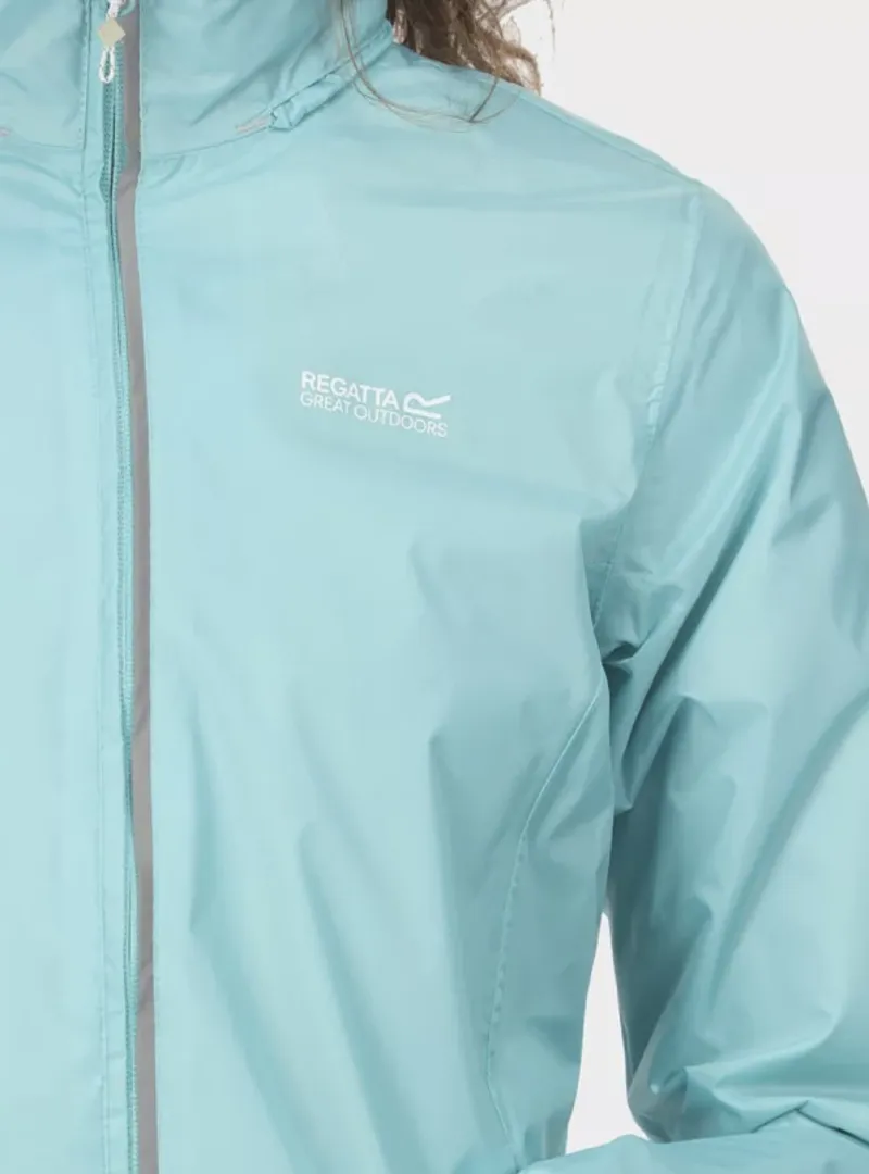 Regatta Women's Corinne Waterproof Packable Jacket in Amazonite-4