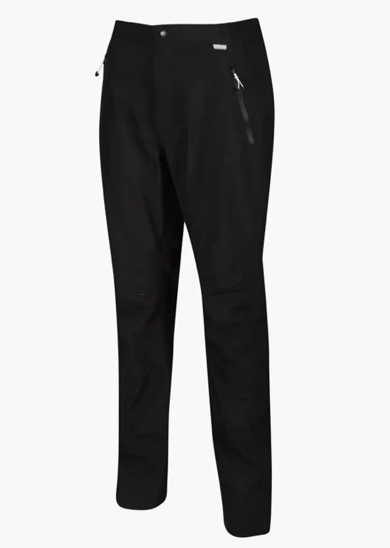 Regatta Highton Stretch Waterproof Trousers in Black-3