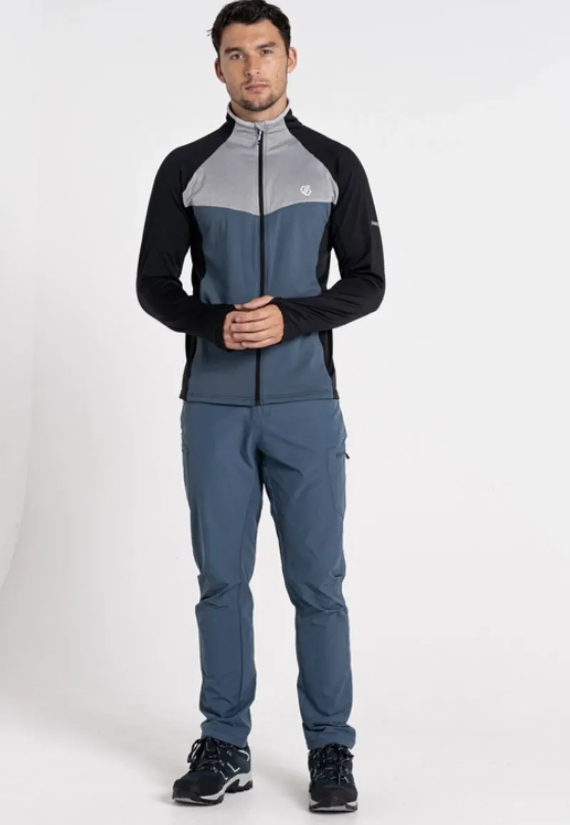 Dare 2B Substratum Core Stretch Lightweight Jacket in Black/Ash/Orion Blue-1