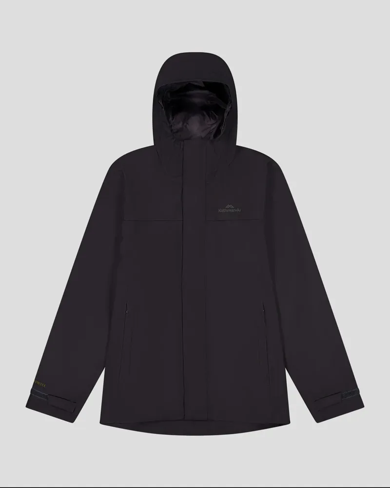 KATHMANDU Bealey Gore-Tex Waterproof Jacket in Black Sting-5
