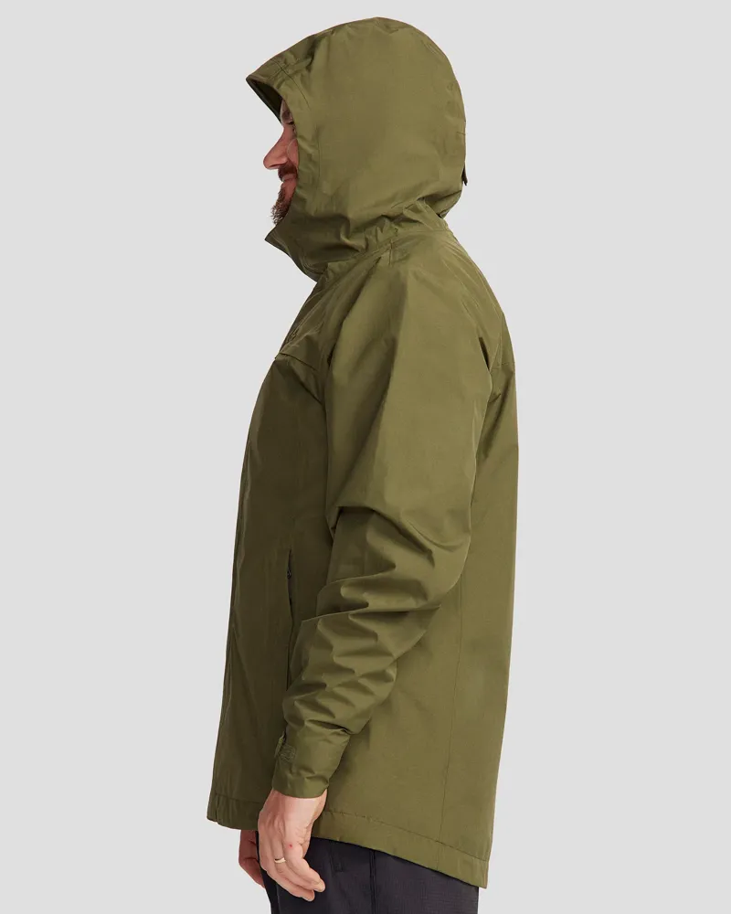 KATHMANDU Bealey Gore-Tex Waterproof Jacket in Light Moss-2