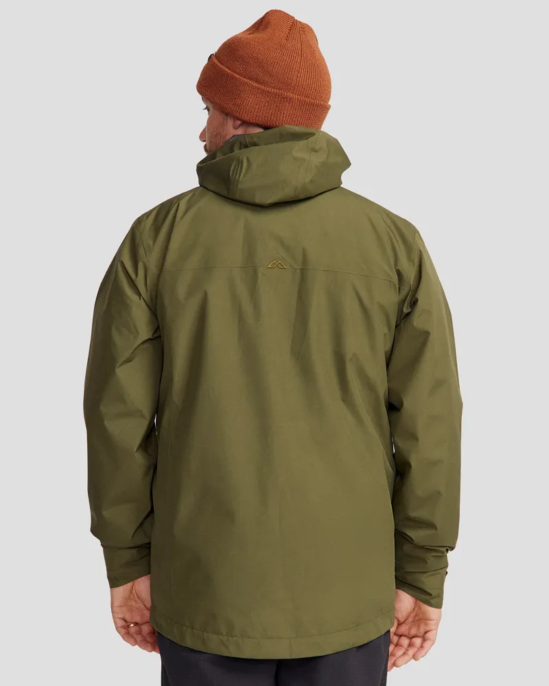 KATHMANDU Bealey Gore-Tex Waterproof Jacket in Light Moss-3