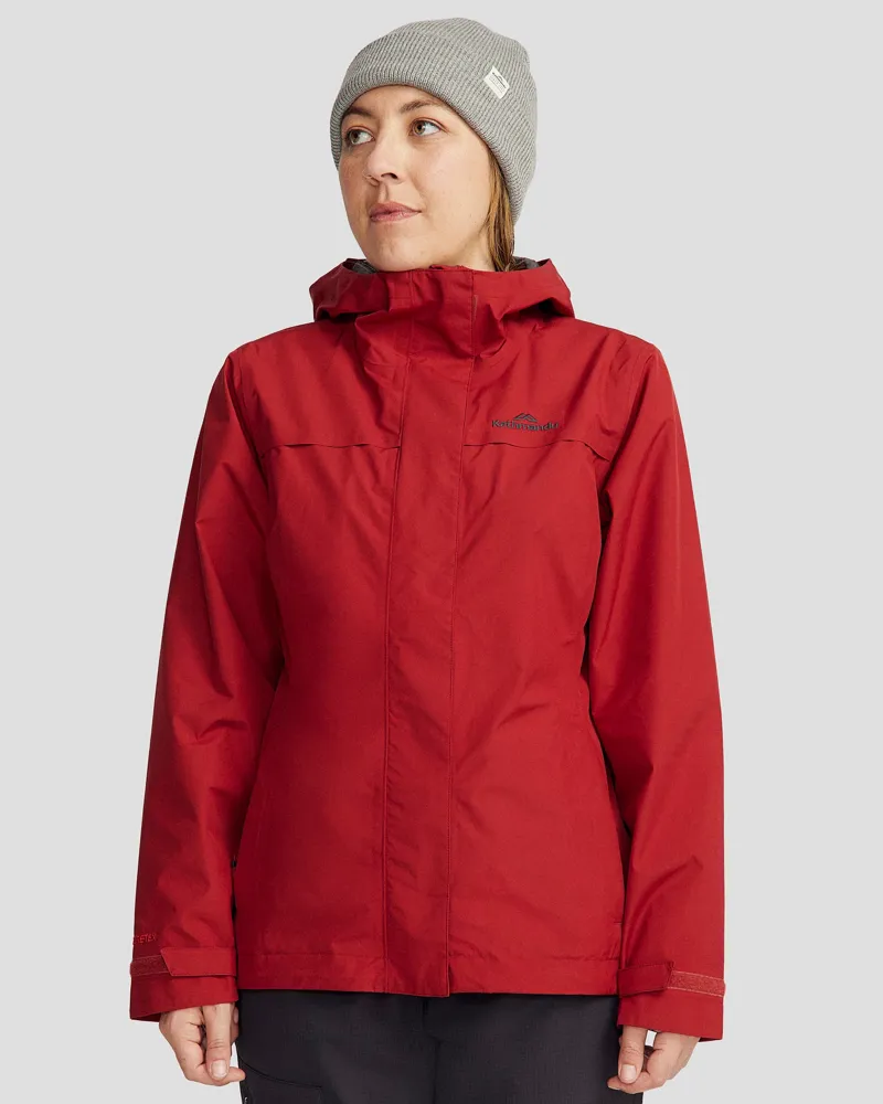 KATHMANDU Womens Bealey Gore-Tex Waterproof Jacket in Pinot