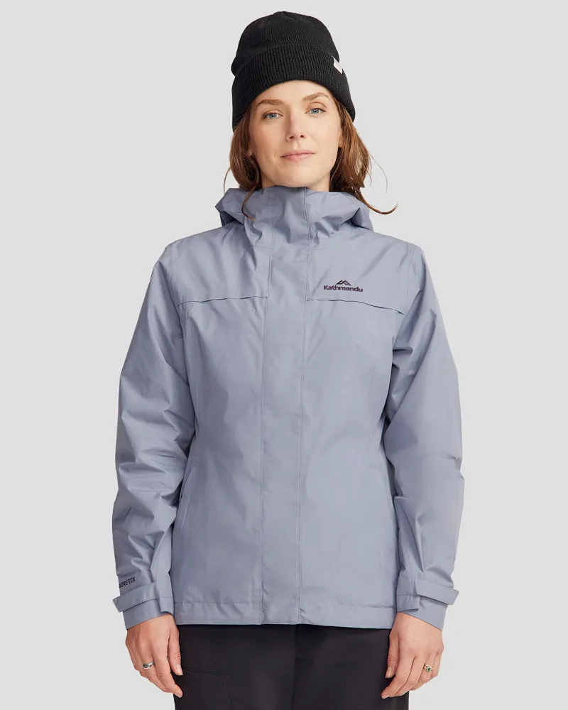 KATHMANDU Womens Bealey Gore-Tex Waterproof Jacket in Dark Haze