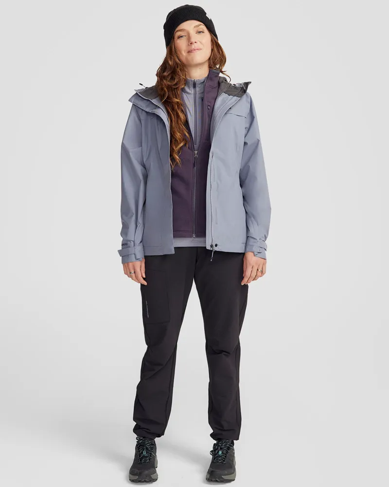 KATHMANDU Womens Bealey Gore-Tex Waterproof Jacket in Dark Haze-1