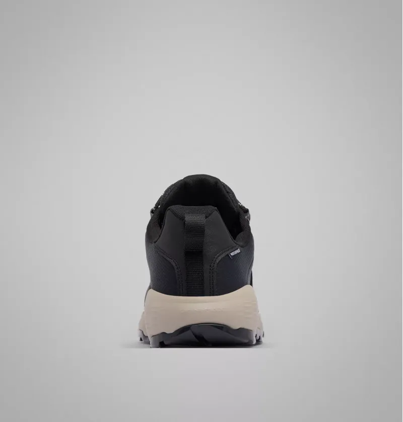 COLUMBIA Newton Nimble Leather Waterproof shoe in Black/Kettle-3