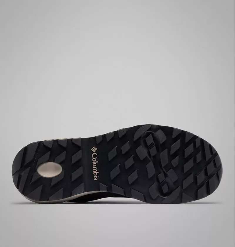 COLUMBIA Newton Nimble Leather Waterproof shoe in Black/Kettle-4