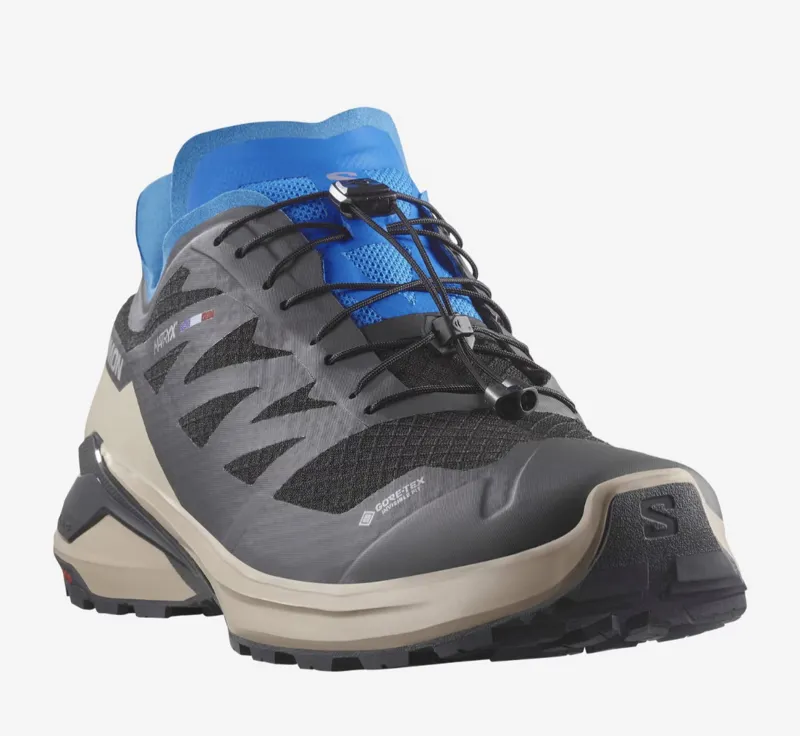 SALOMON XA Meta Gore-Tex Waterproof Shoe in Black/Oxford-2