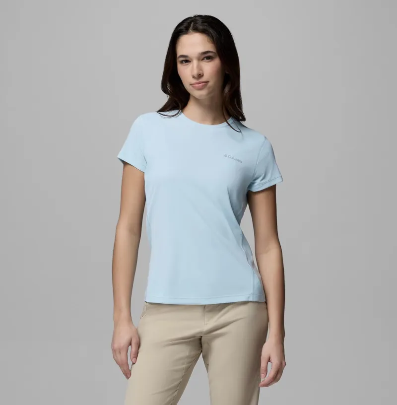 COLUMBIA Women's Zero Rules Lite Technical T-Shirt in Marine Light