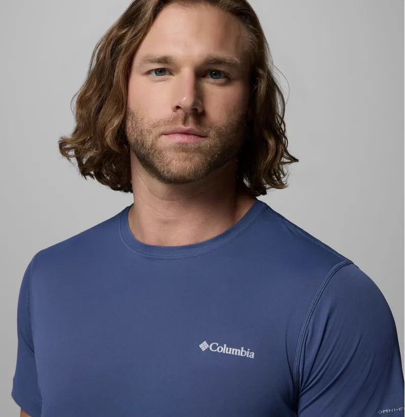 COLUMBIA Zero Rules Lite Technical T-Shirt in Dark Mountain-1