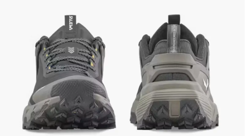 SALEWA Pedrock 2 PowerTex Waterproof Shoe in Black out/Bungee cord-3