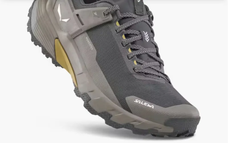 SALEWA Pedrock 2 PowerTex Waterproof Shoe in Black out/Bungee cord-4