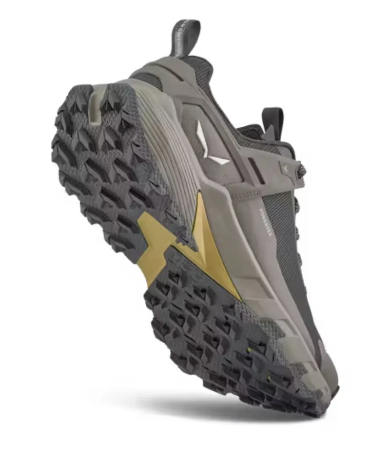 SALEWA Pedrock 2 PowerTex Waterproof Shoe in Black out/Bungee cord-6