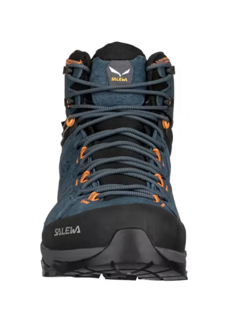 SALEWA Alp Trainer 2 Mid Gore-Tex Waterproof Boot in Dark Denim/Fluo Orange-3