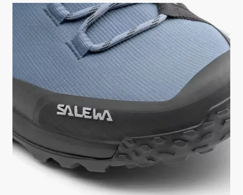 SALEWA Puez 2 Mid PowerTex Waterproof Boot in Java Blue and Black-1