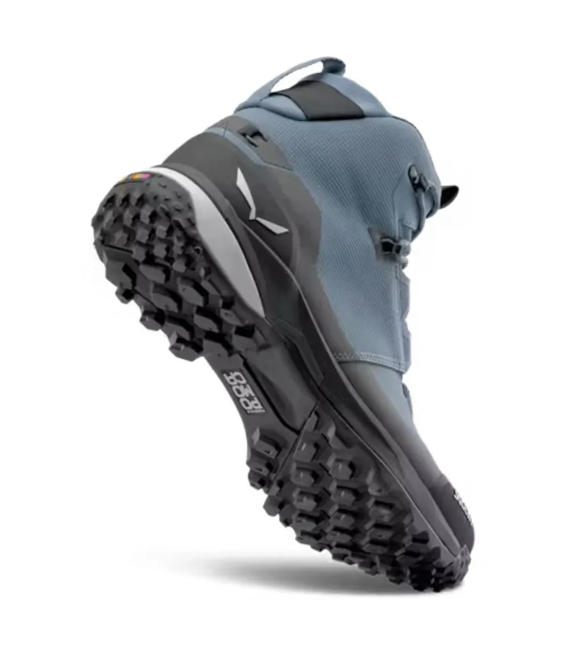 SALEWA Puez 2 Mid PowerTex Waterproof Boot in Java Blue and Black-4