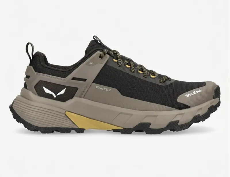 SALEWA Pedrock 2 PowerTex Waterproof Shoe in Black out/Bungee cord