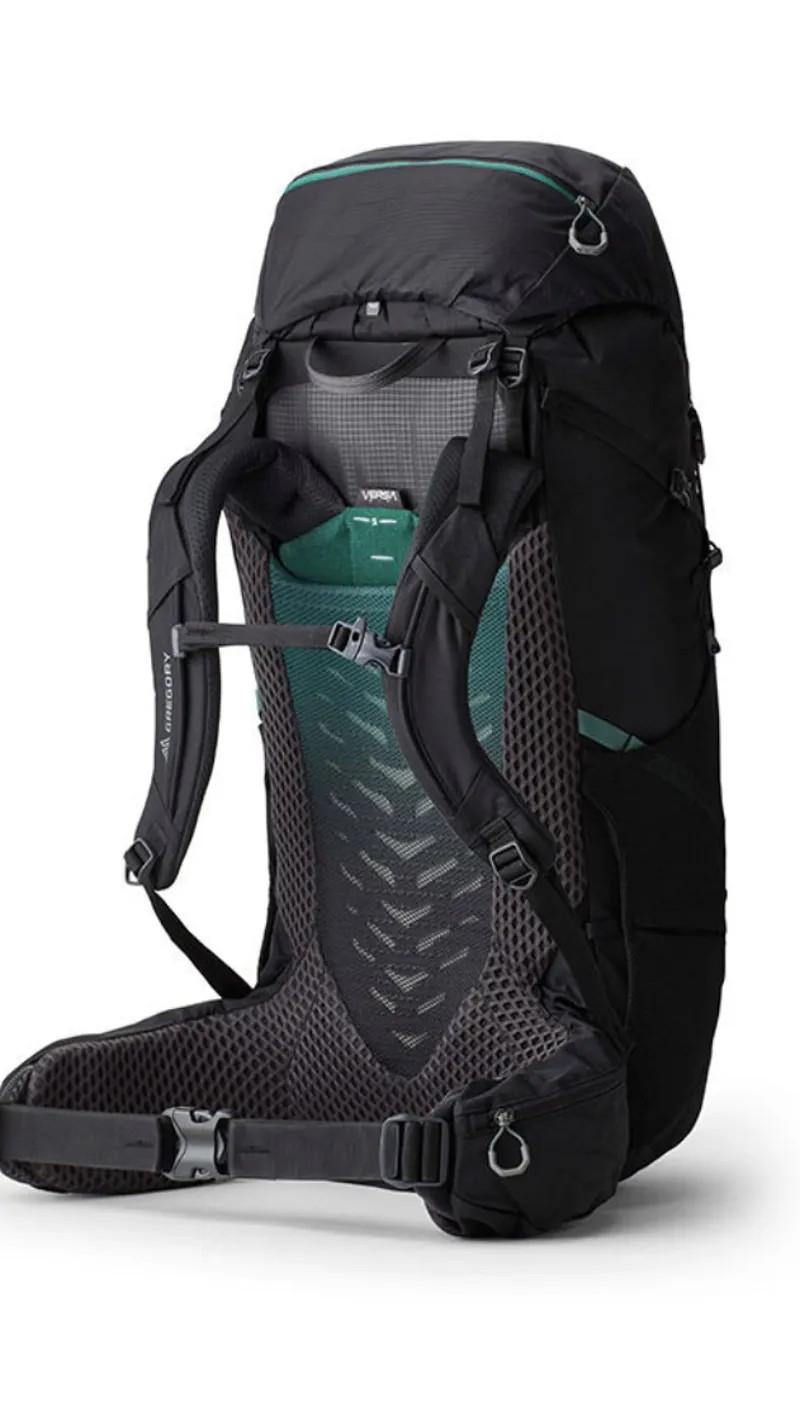 Gregory Trailflex Stout 70 Litre EU in Forest Black-1