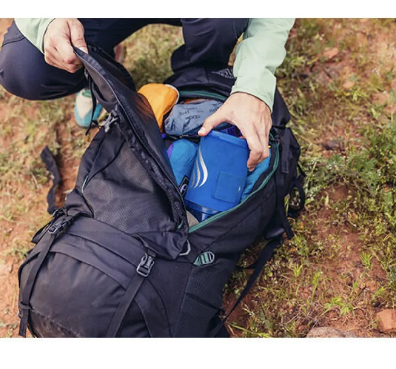 Gregory Trailflex Stout 70 Litre EU in Forest Black-10