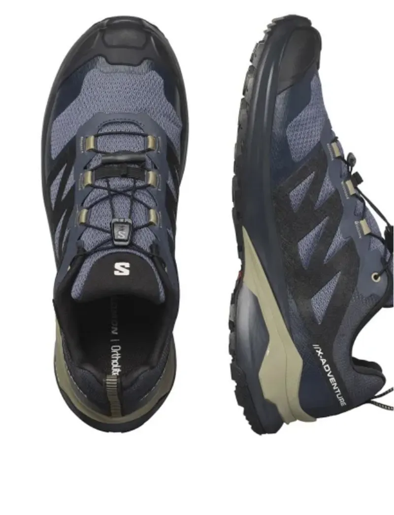 Salomon X Adventure Gore-Tex in Grisai/Black/Slate Green-4