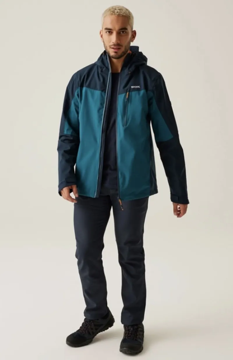 Regatta Birchdale Waterproof Jacket in Moroccan Blue-2