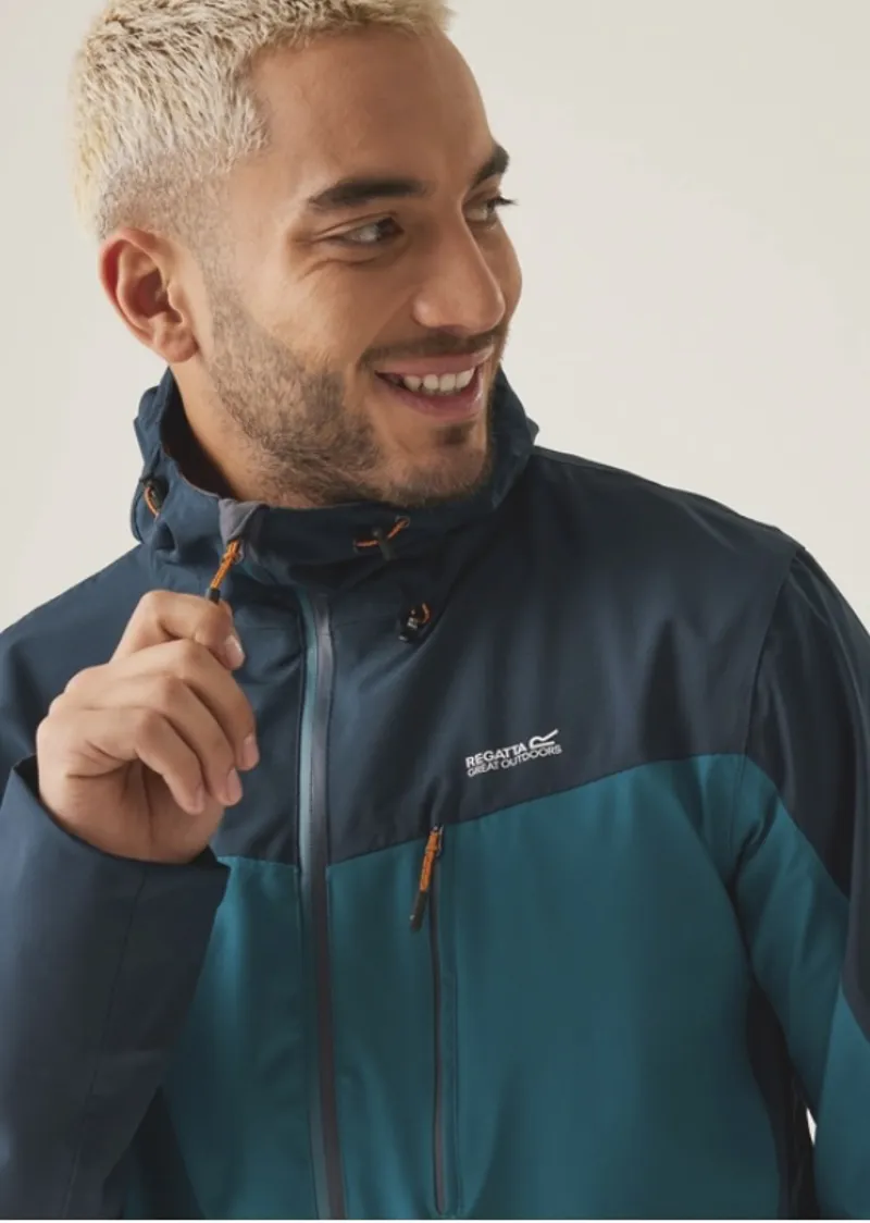 Regatta Birchdale Waterproof Jacket in Moroccan Blue-4