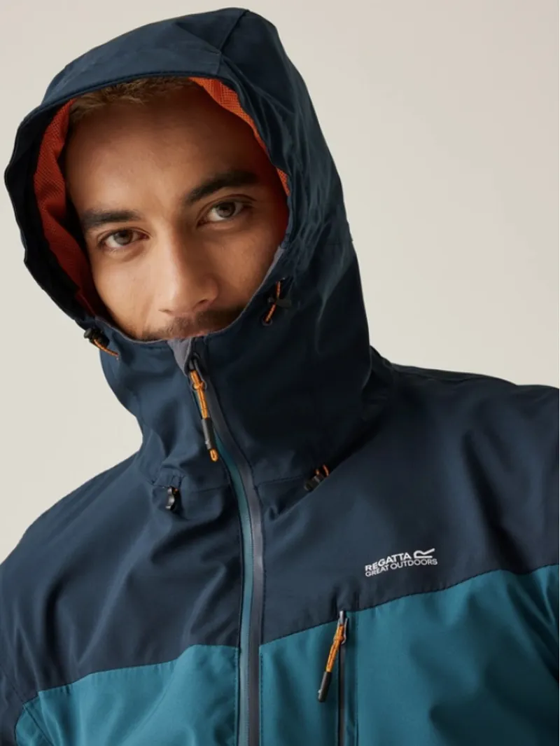 Regatta Birchdale Waterproof Jacket in Moroccan Blue-7