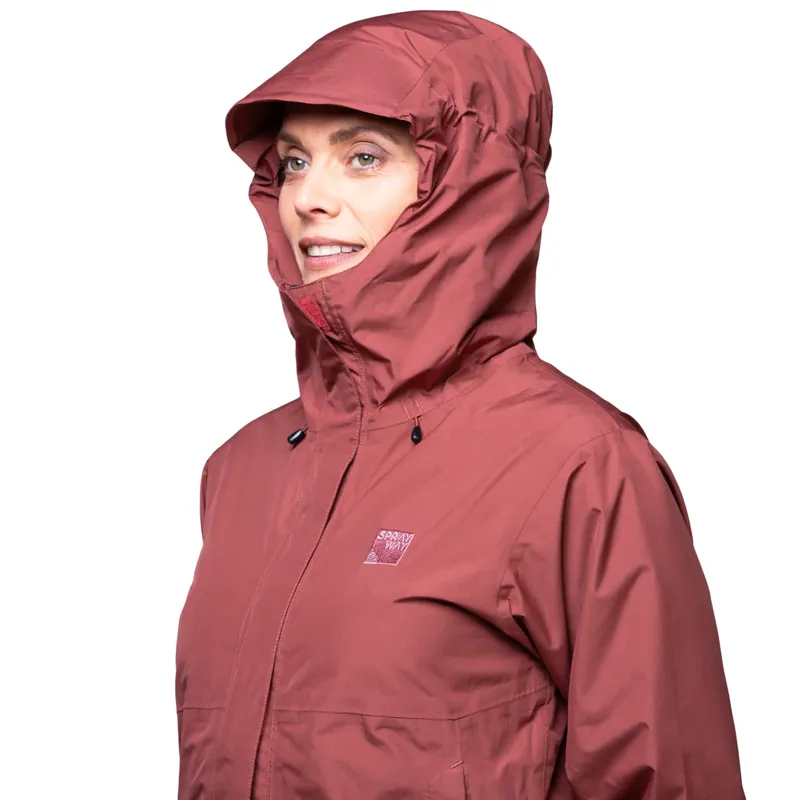 Sprayway Era Women's Gore-Tex Waterproof Jacket in Toffee Apple-2