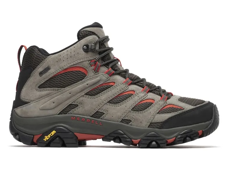 MERRELL Moab 3 Mid Gore-Tex Waterproof Boots in Talus/Ember
