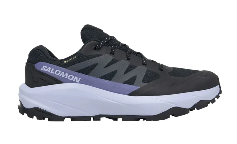 SALOMON Women's Outscape Gore-Tex Waterproof Shoes in Black/Cosmos Sky/Heron