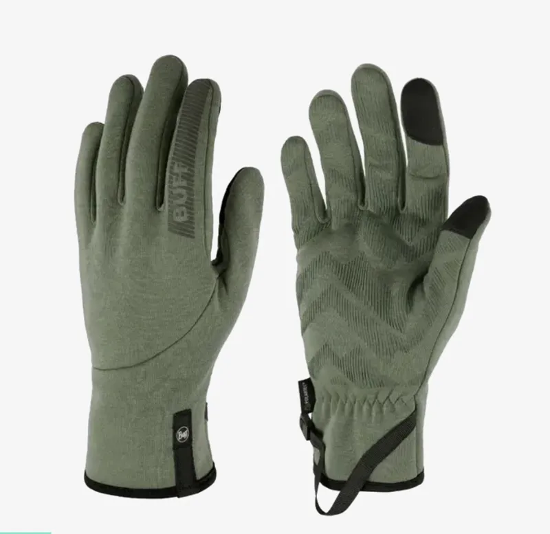 Buff Tech Fleece gloves in TF Dull Khaki