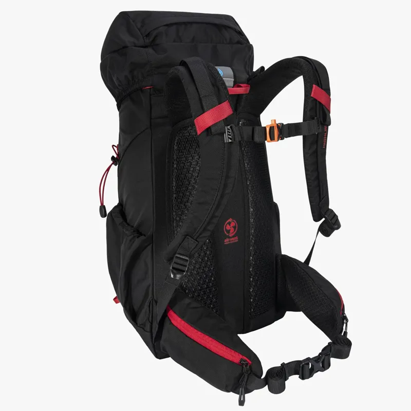 HIGHLANDER Ivar 30 Litre Backpack in Black-2