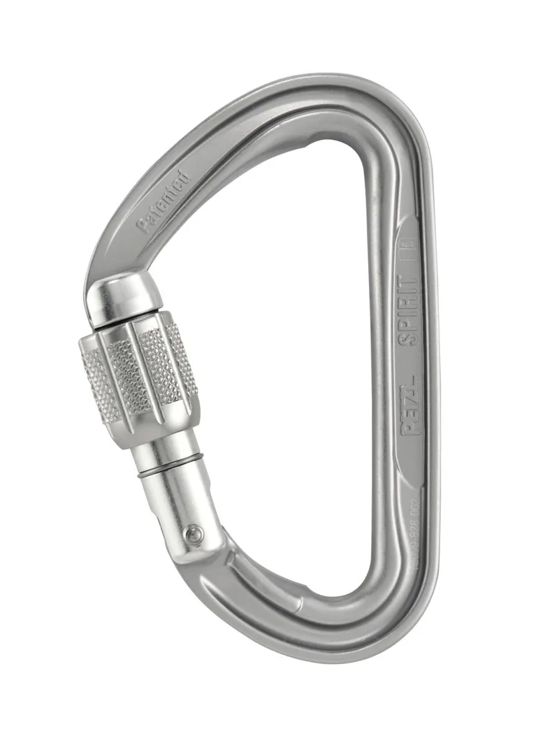 Petzl Spirit Screw Lock Carabiner