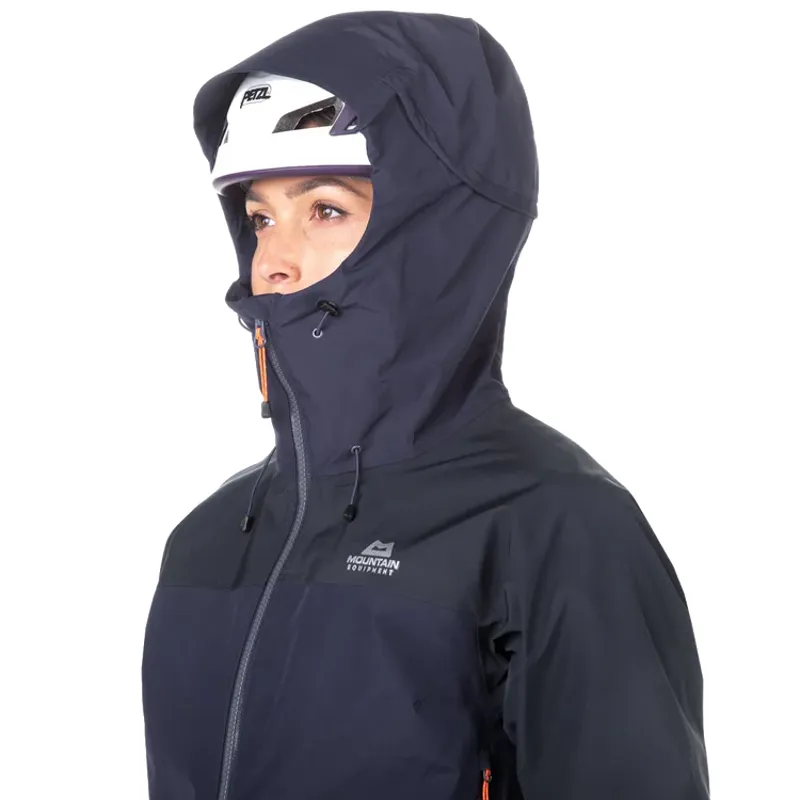 MOUNTAIN EQUIPMENT Women's Saltoro  Gore-Tex Waterproof Jacket in Dusk/Cosmos-8