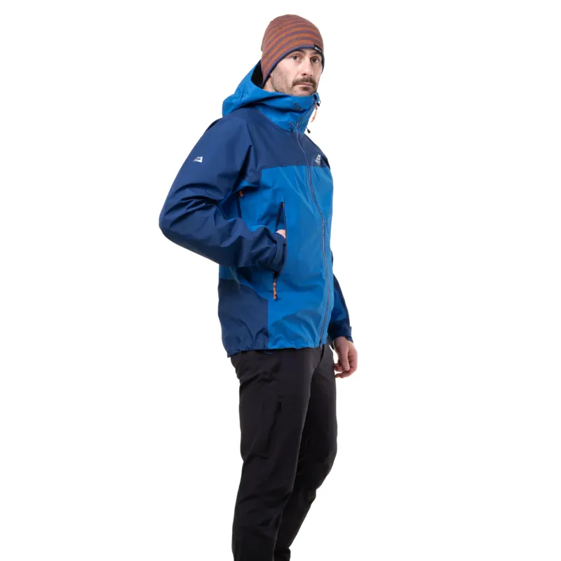 MOUNTAIN EQUIPMENT Saltoro Gore-Tex Waterproof Jacket in Atlantic/Admiral-5