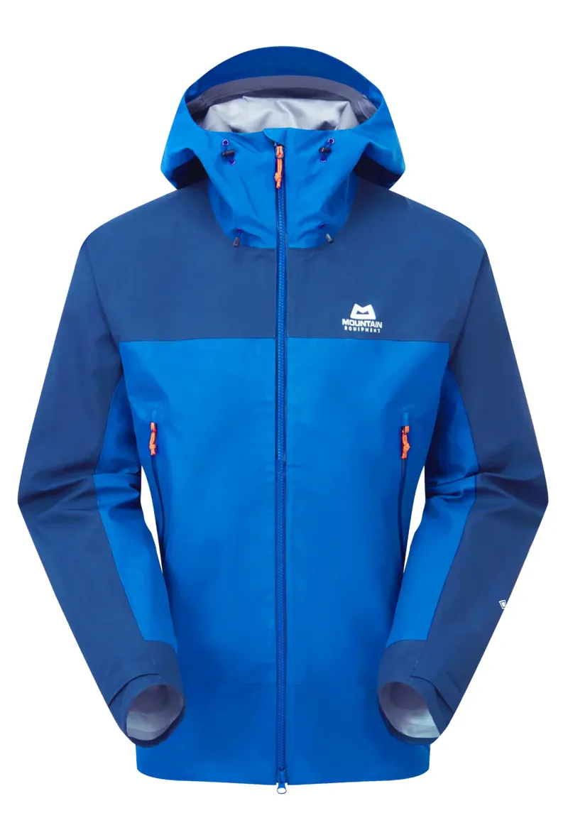 MOUNTAIN EQUIPMENT Saltoro Gore-Tex Waterproof Jacket in Atlantic/Admiral