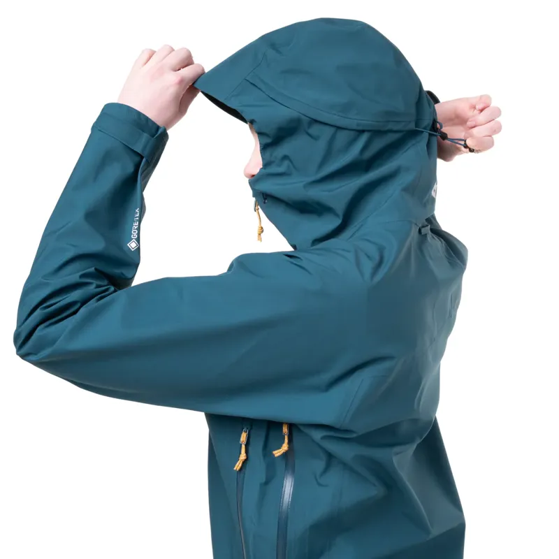 MOUNTAIN EQUIPMENT Women's Saltoro Gore-Tex Waterproof Jacket in Amethyst/Medieval-4