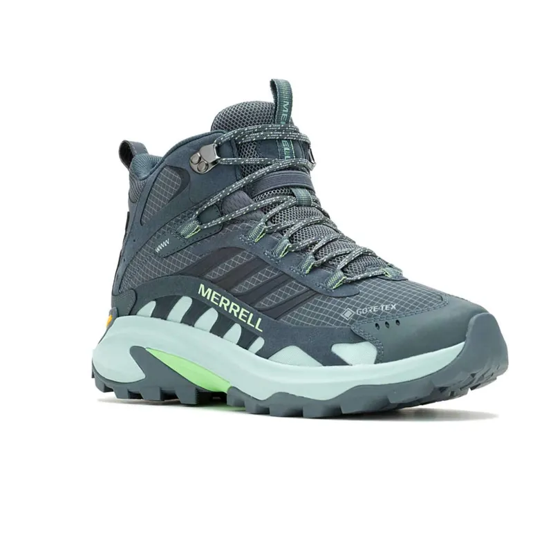 MERRELL Moab Speed 2 Mid Gore-Tex Waterproof boot in Slate-1