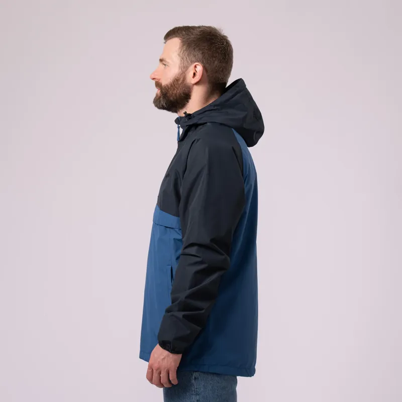 MAC IN A SAC Nomad Waterproof Kagoul in Navy/Blue-2