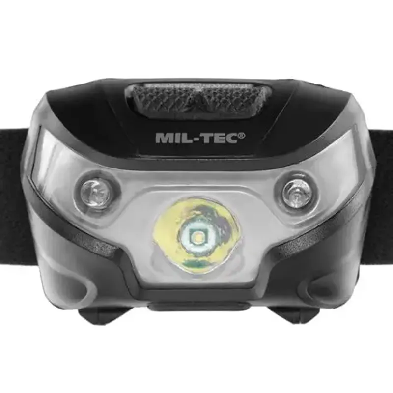 MIL TEC  CREE XPE Led Head Torch With Red Light