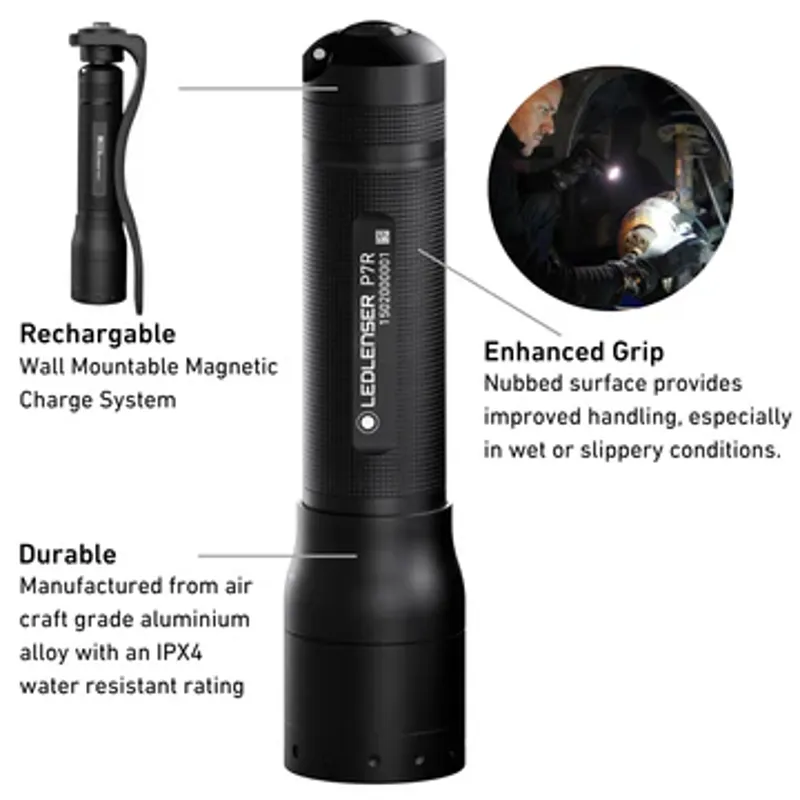 LED LENSER P7 Core Rechargeable and P3 Core torch Set-2