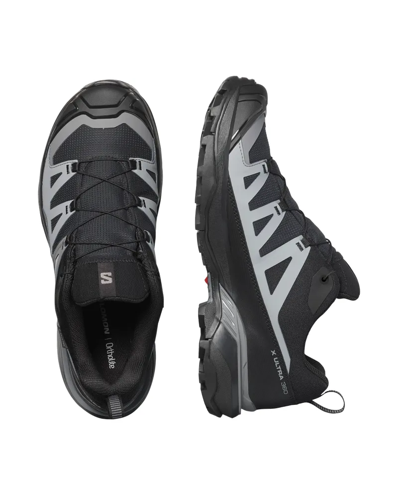SALOMON X Ultra 360 Gore-Tex Waterproof Shoe in Black/Magnet/Quiet Shade-1