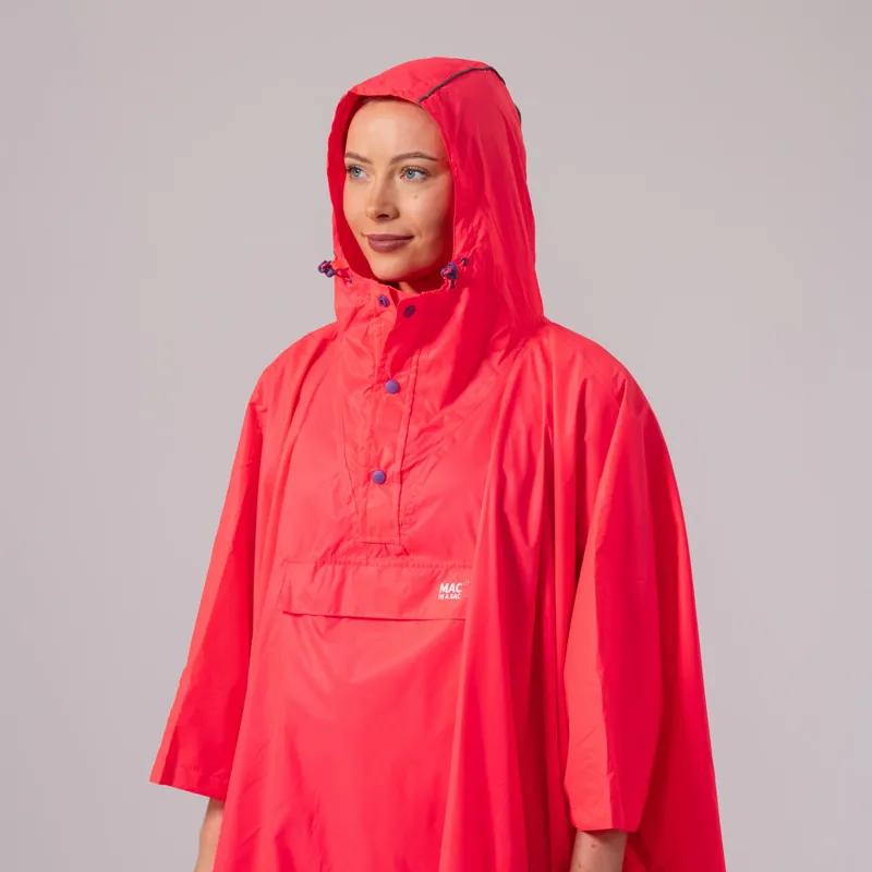 Mac In A Sac Poncho in Watermelon-2