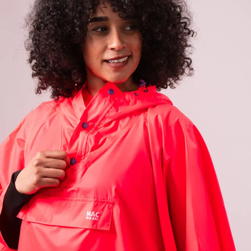 Mac In A Sac Poncho in Watermelon-3
