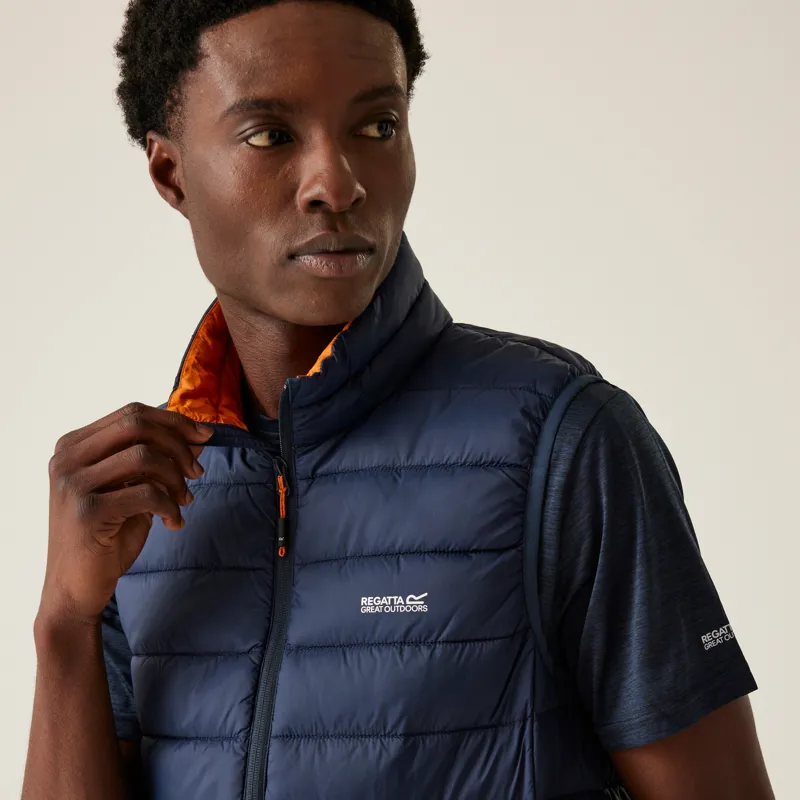 Regatta Marizion Insulated Gilet in Navy/Fox-1