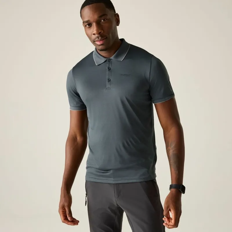 REGATTA Remex II Polo in Dark Storm