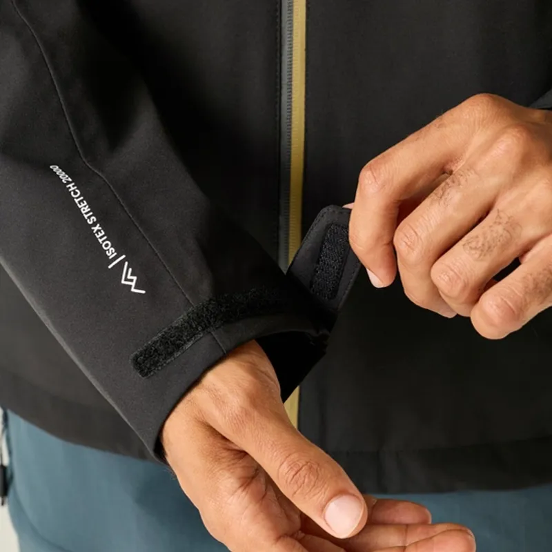 REGATTA Birchdale Waterproof Jacket in Black/Wood Brown-6