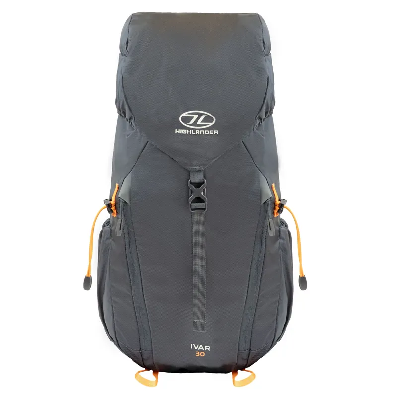 HIGHLANDER Ivar 30 Litre Backpack in Steel Grey