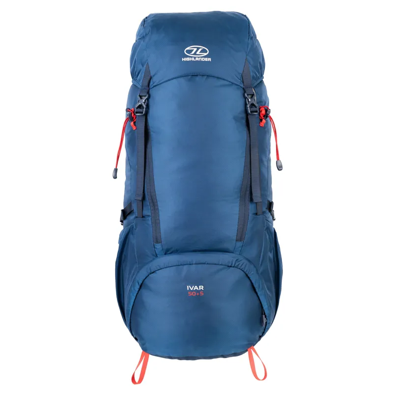 HIGHLANDER Ivar 50+5 Litre in Navy Blue
