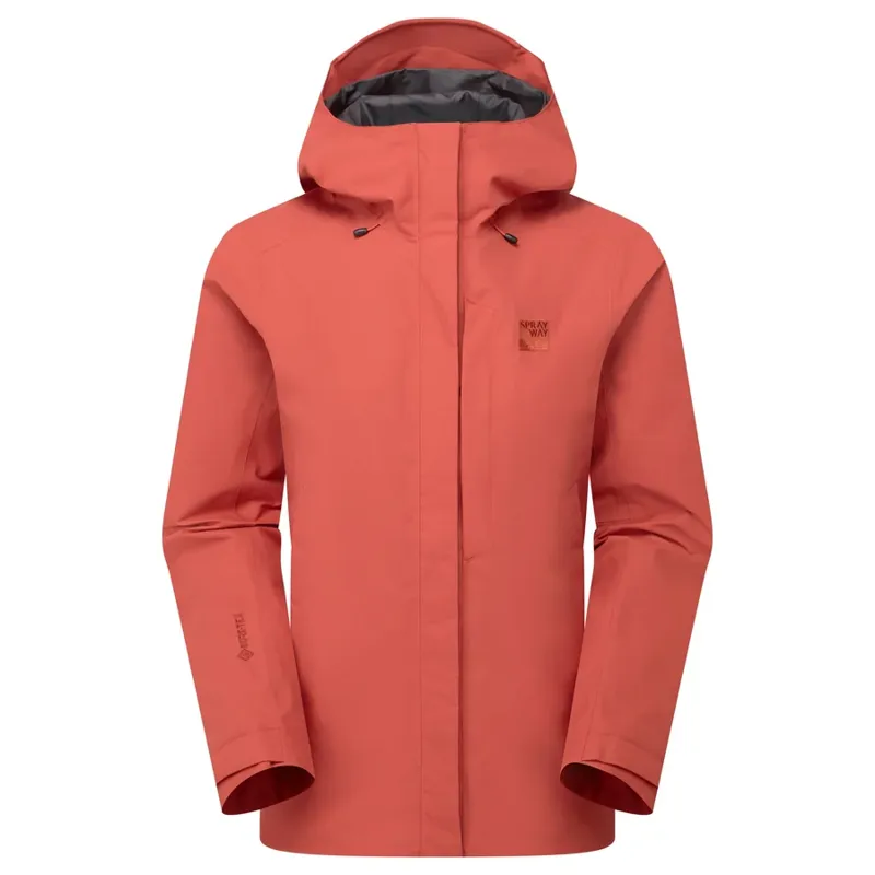SPRAYWAY Women's Era Gore-Tex Waterproof Jacket in Red Earth-1